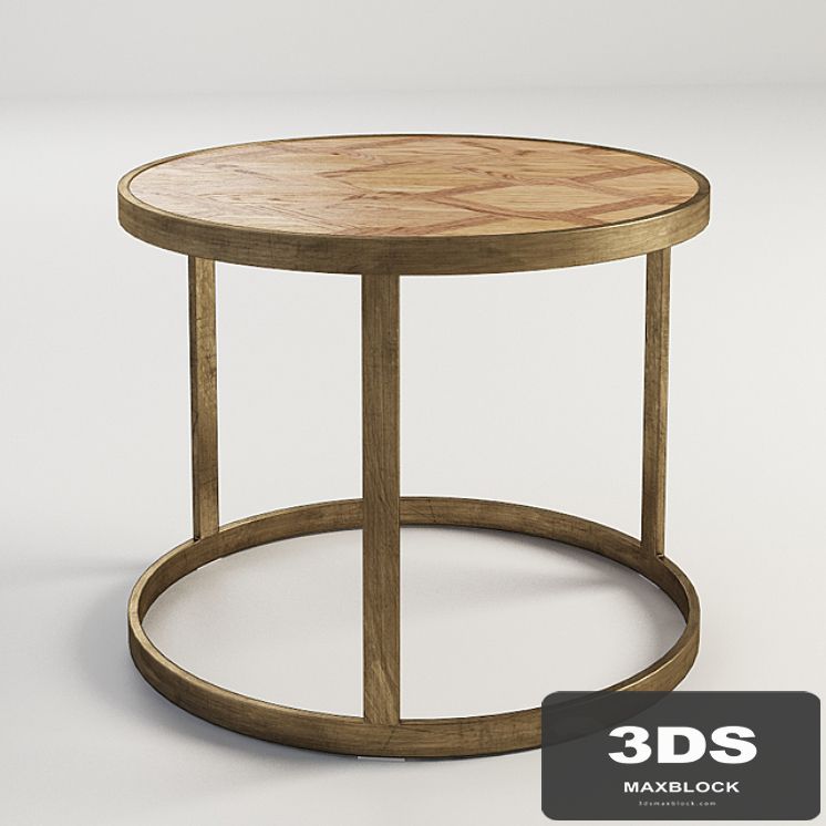 GRAMERCY HOME - VERNON SIDE TABLE 522.023