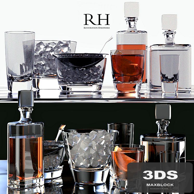 Restoration Hardware Pierpont Barware Collection