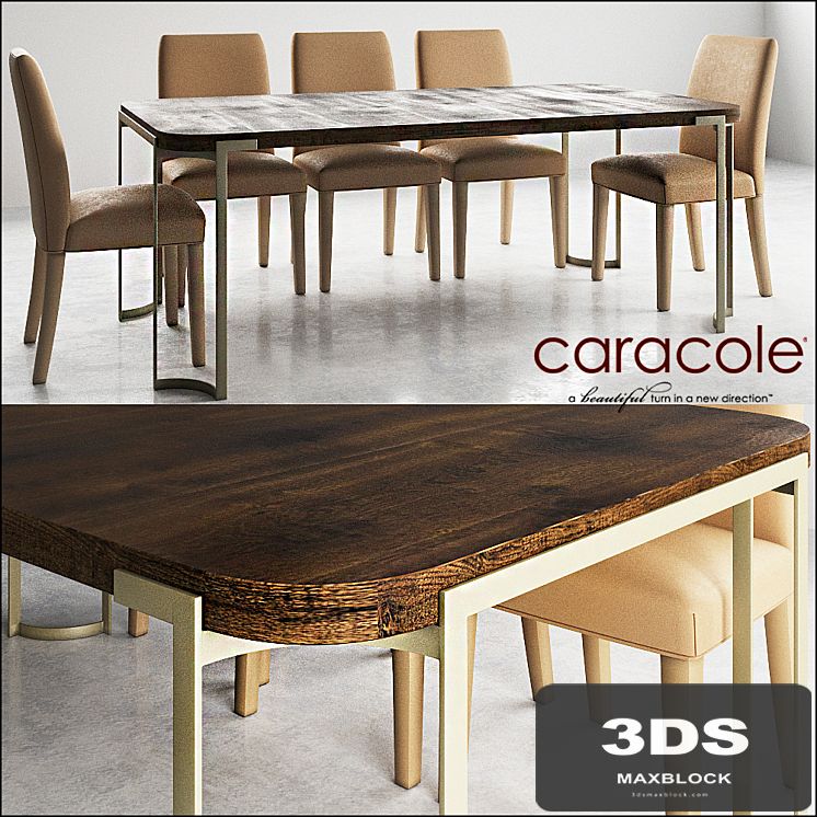 CARACOLE Artisans Dining Table ATS-DINTAB-001