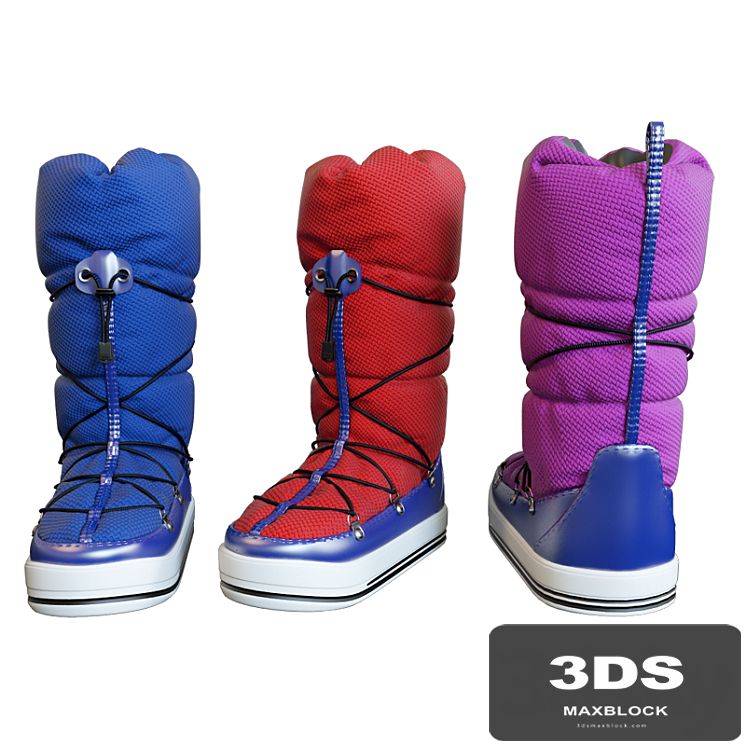Quilted OPRAH KNITTED LEG SNOWBOOT