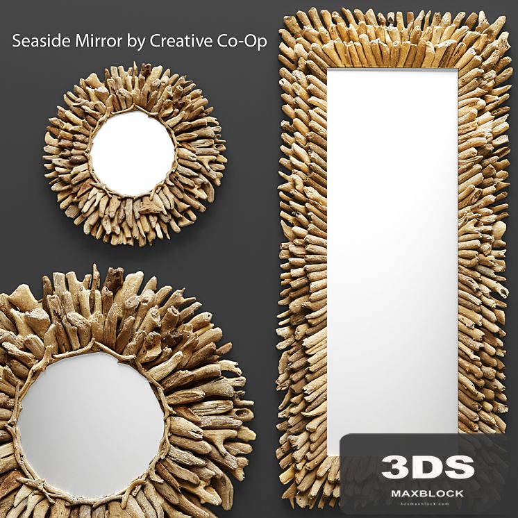 Seaside Mirror by Creative Co-Op