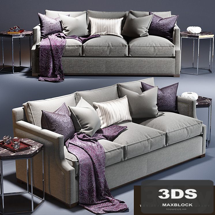 BELVEDERE SOFA_SKELETON SIDE TABLE_The sofa and chair company