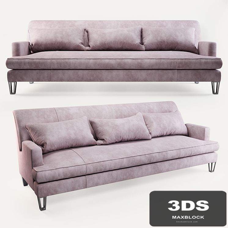 Baker Almandine Sofa