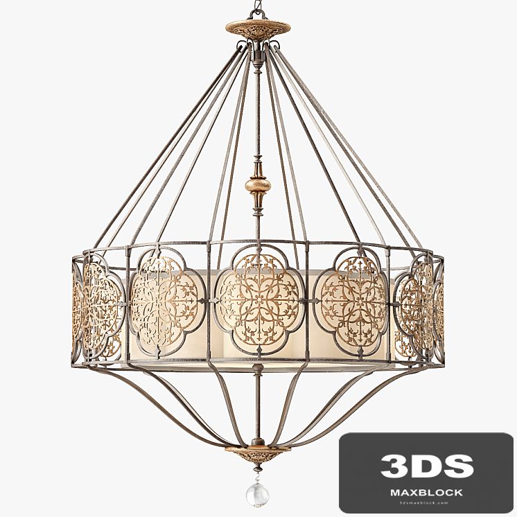 Murray Feiss Marcella 4 Light Uplight Chandelier