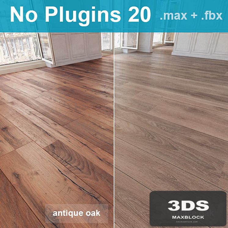 Parquet 20 (2 species, without the use of plug-ins)