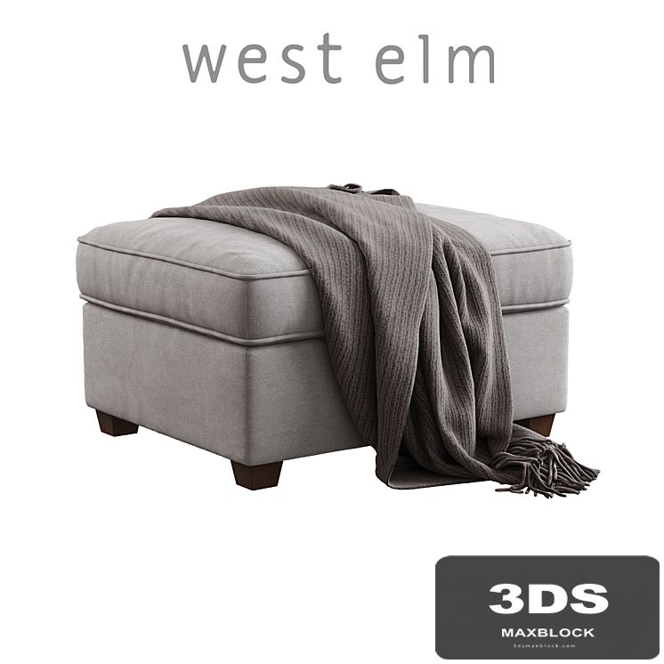 West Elm / Henry Ottoman