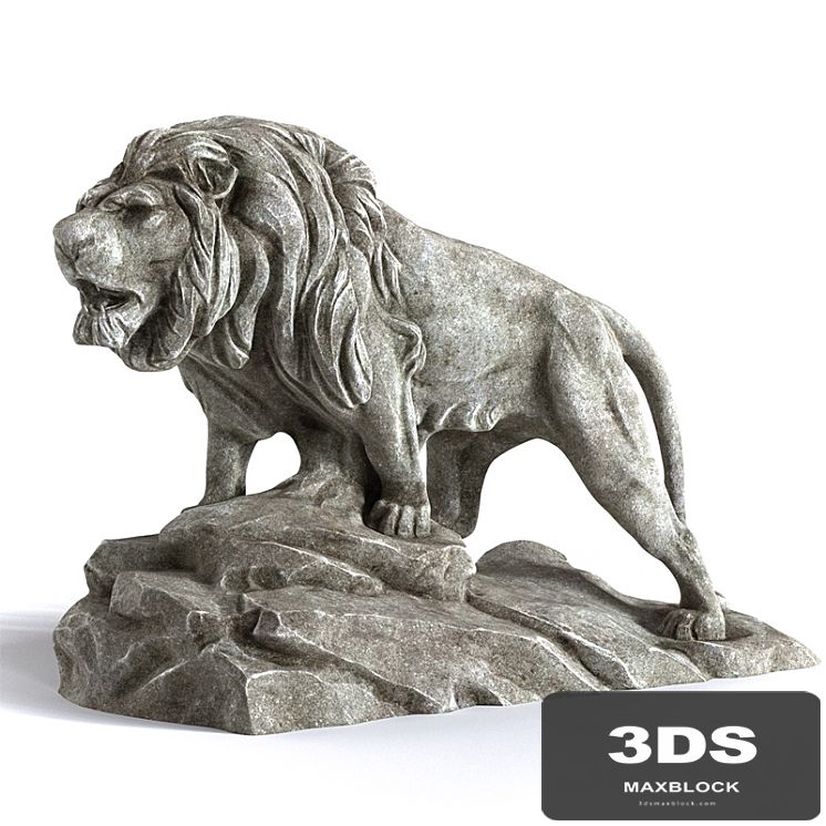 Sculpture of a lion