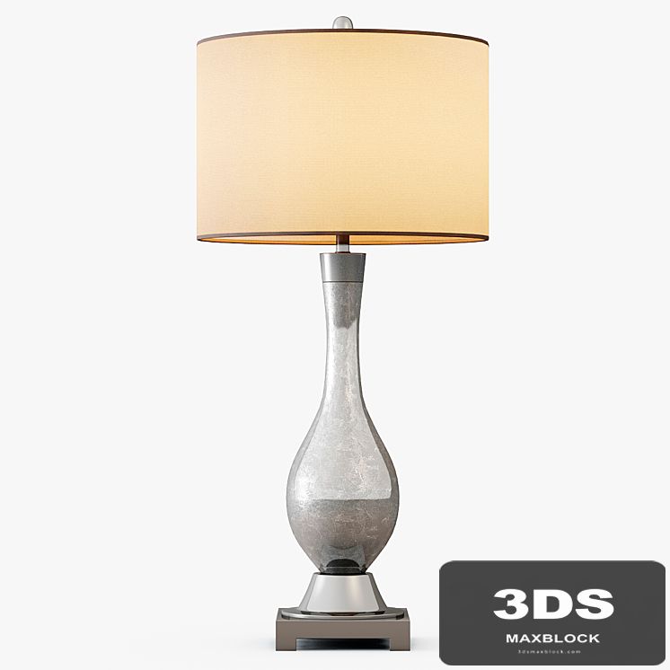Mercury Glass Table Lamp