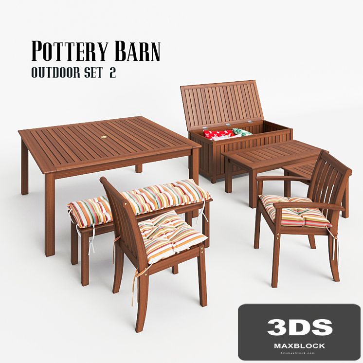 Pottery Barn Outdoor Set 2