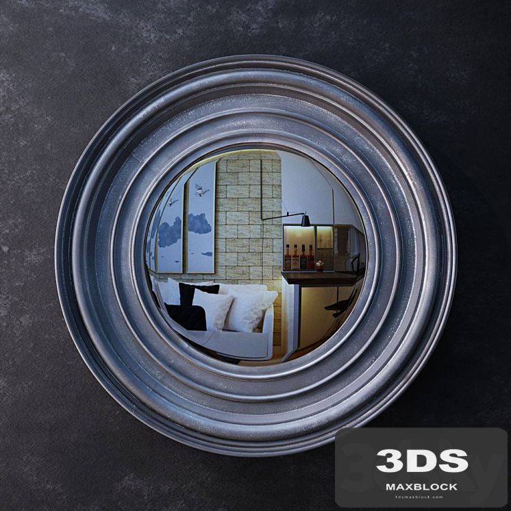 Mirror Round Sutton Convex Mirror