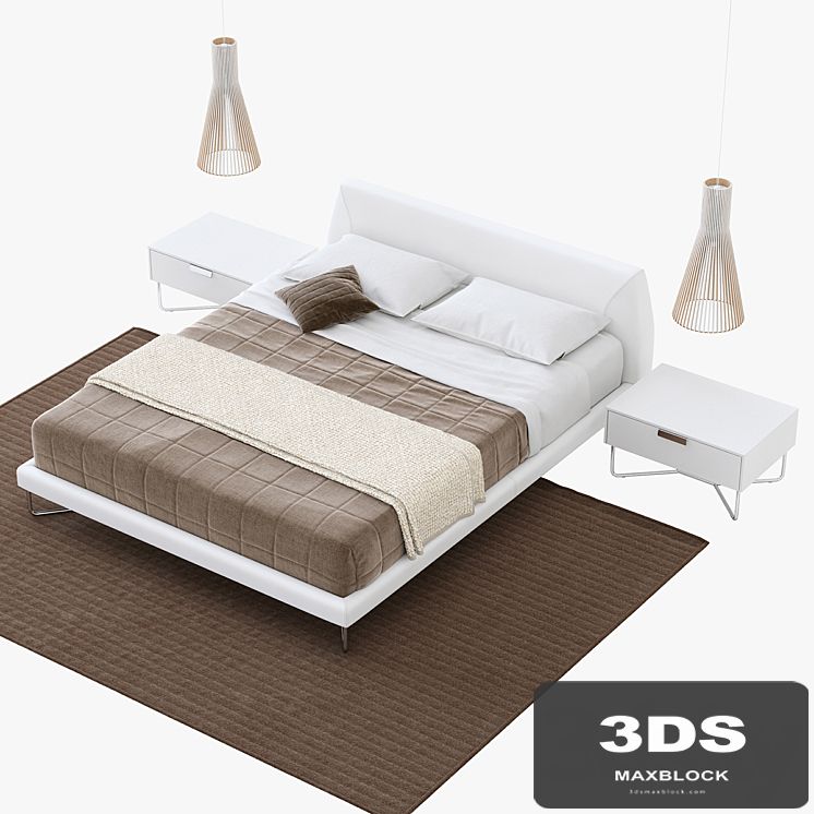Bed Novamobili Chocolate