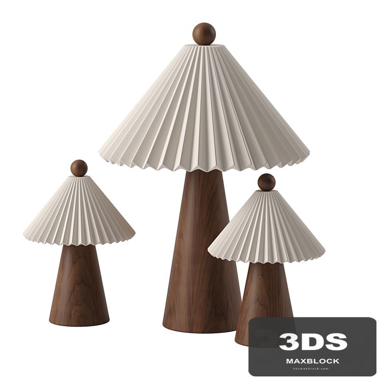 Prairie Table Lamp by Huey Lightshop