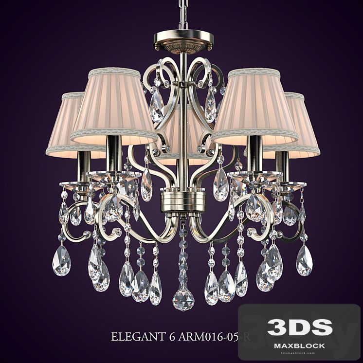 Elegant Chandelier 6 ARM016-05-R