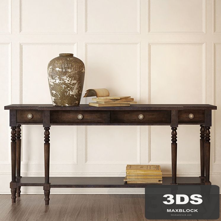 Hooker Furniture Living Room DaValle Console Table