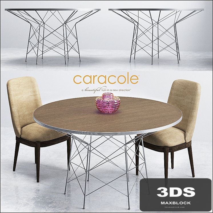 CARACOLE High Rise MET-DINTAB-002