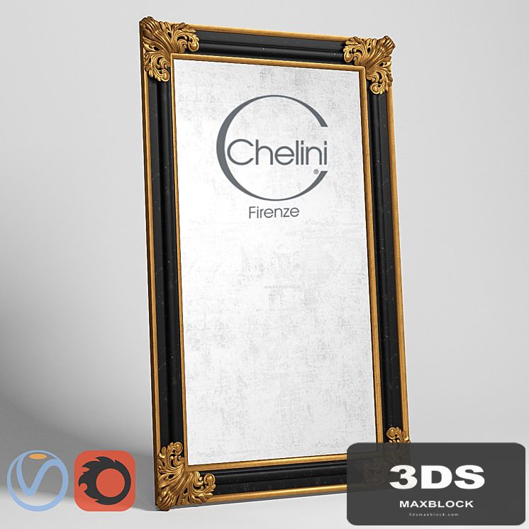 Mirror floor Chelini art. 2101