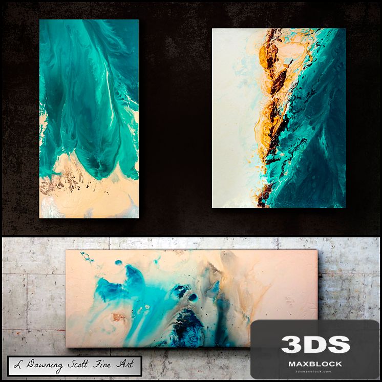 L Dawning Scott Fine Art - set 2