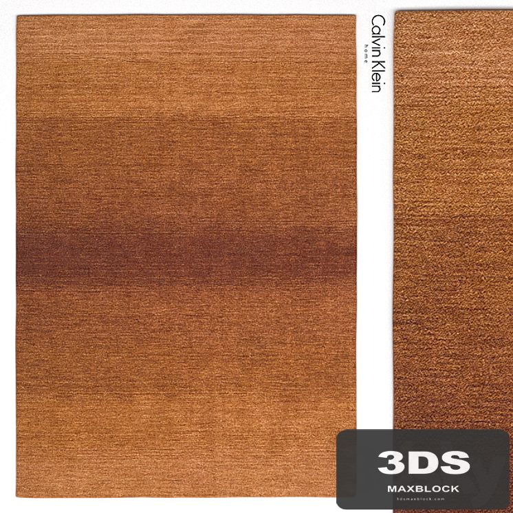 Rug Calvin Klein Home Linear Glow Cumin Rug