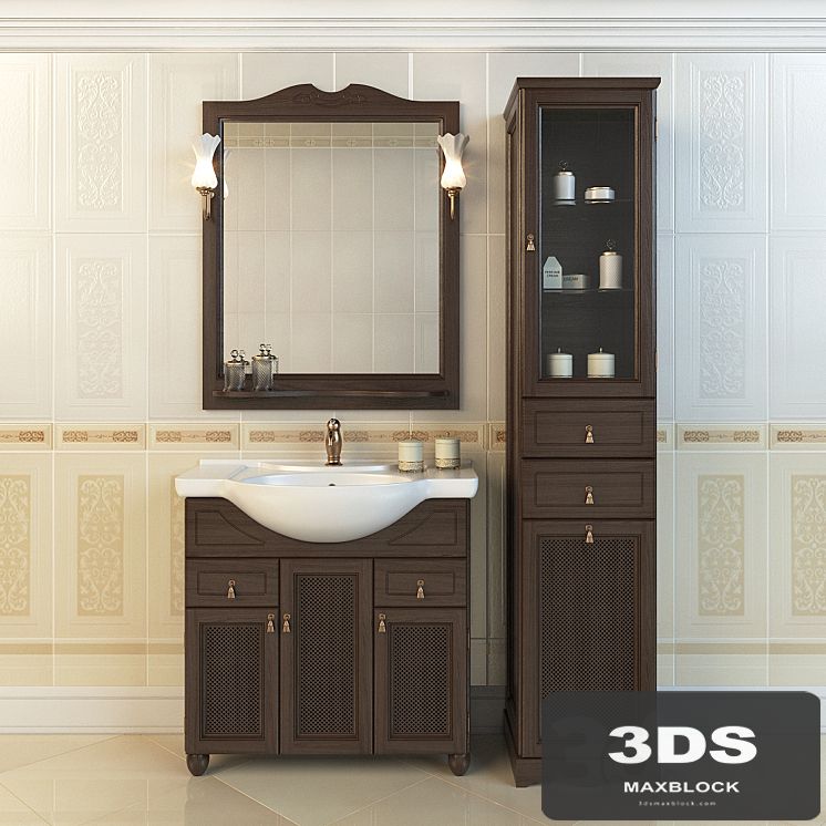 Bathroom furniture Opadiris Tibet 80
