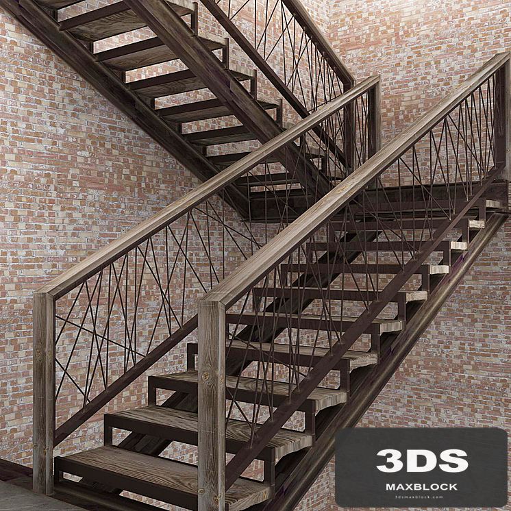staircase in loft