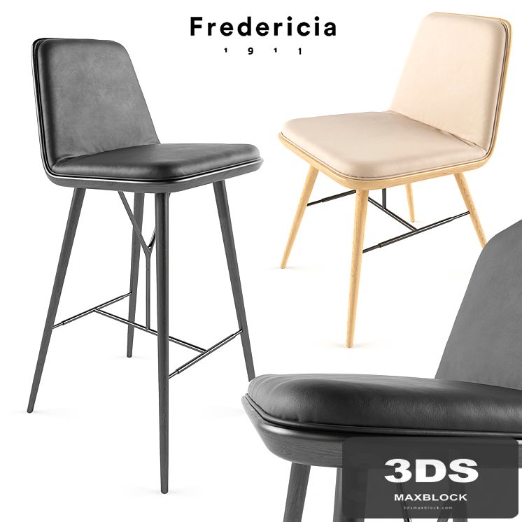 Spine Barstool &amp; chair