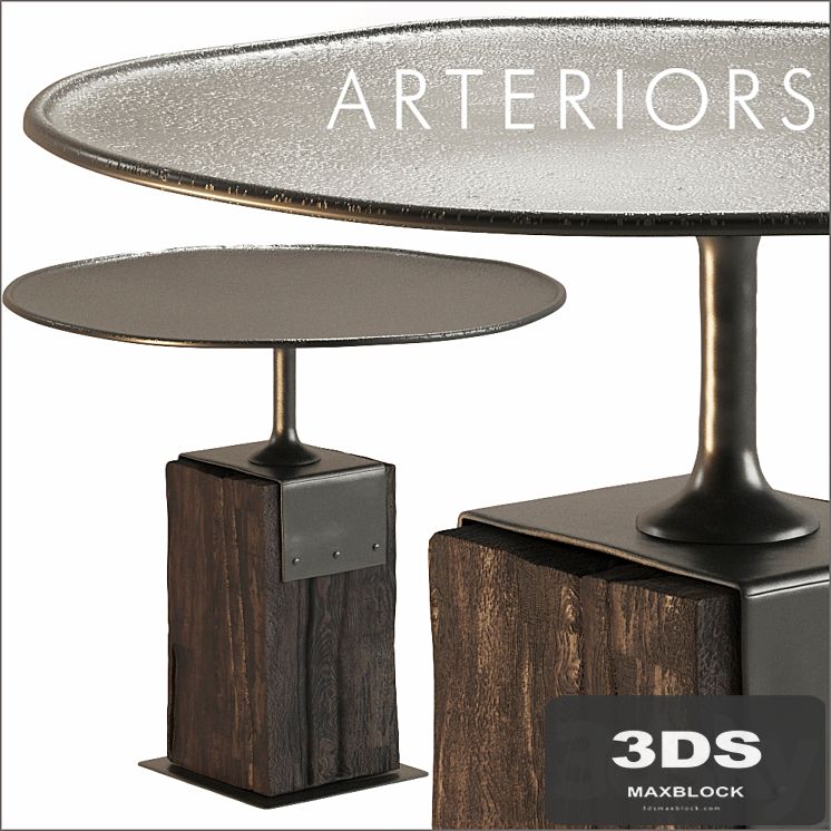 Arteriors Anvil Entry Table