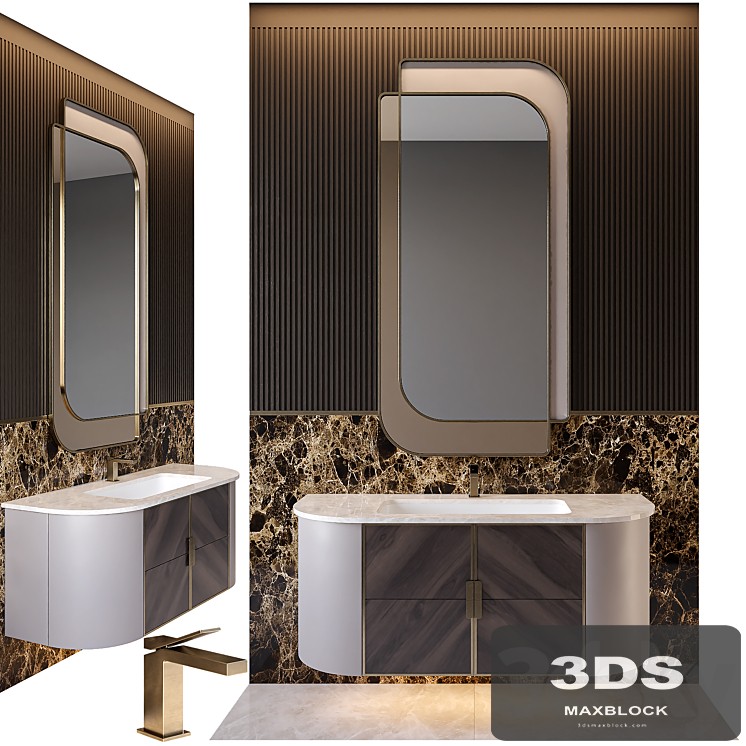 Bathroom furniture composition 109