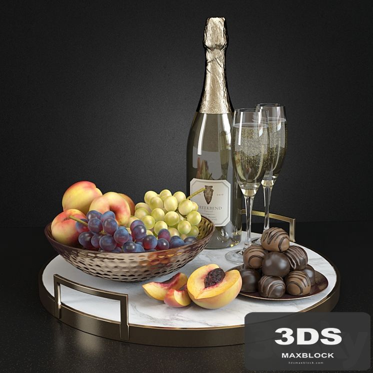 Champagne & fruits