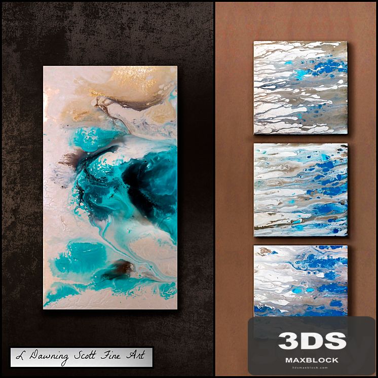 L Dawning Scott Fine Art - set 3