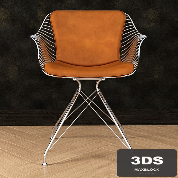 Wire dinning chair