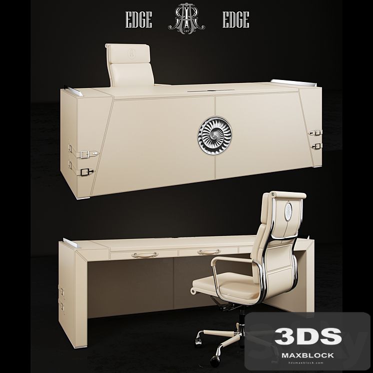 Desk and chair ART EDGE