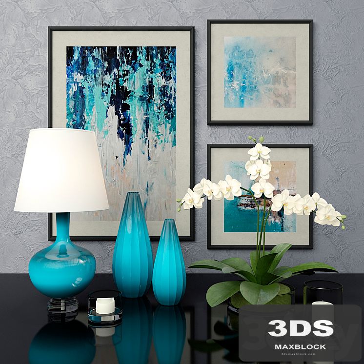 Decorative set of 4