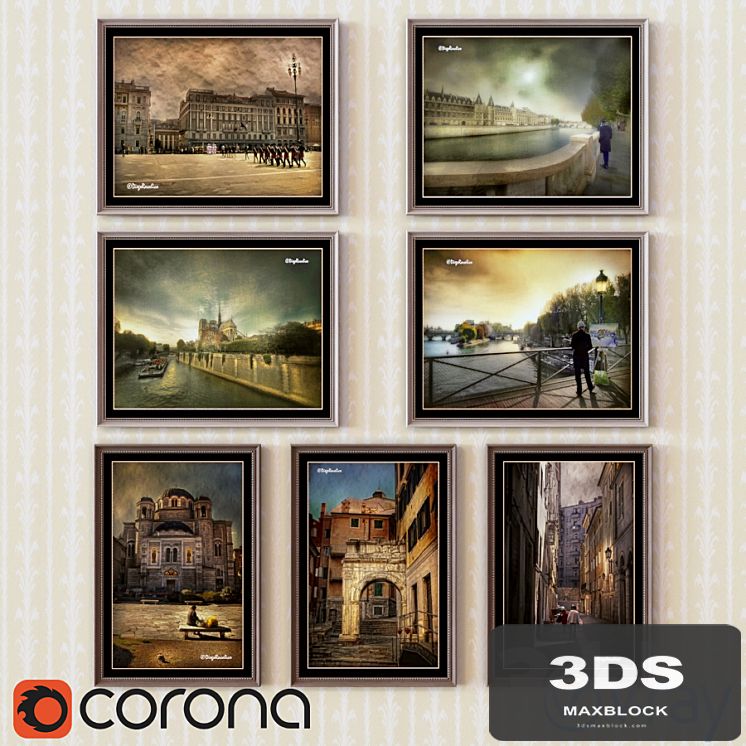 The picture in the frame