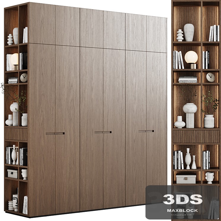 Modular cabinets in a modern minimalist style 93
