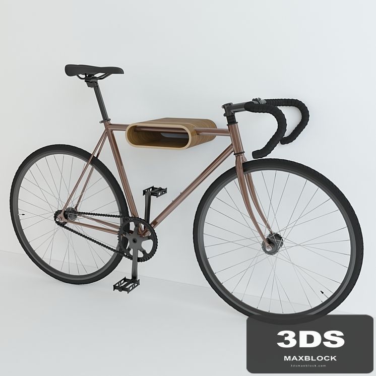 Bicycle Wall Mount Fuji classik Very Nice Bike Rack.