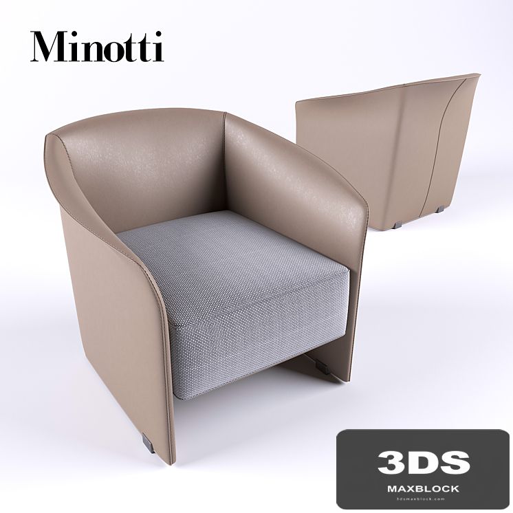 Minotti Case armchair