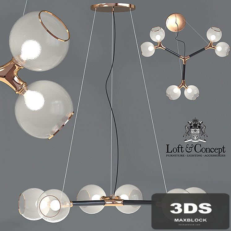 Chandelier Horus Suspension Light 6