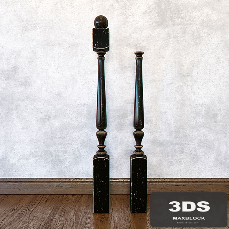 Wooden balusters