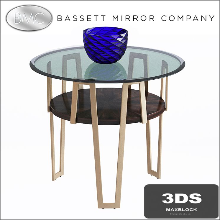 Bassett Mirror Cornell Round End Table