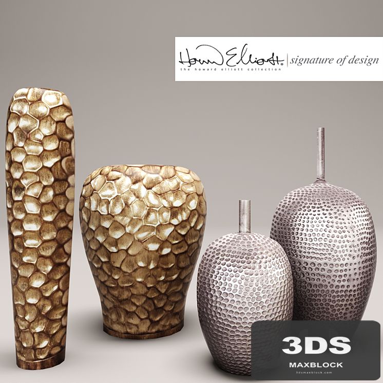 collection of vases Howard Elliott