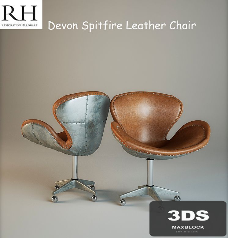 Devon seat Spitfire Leather Chair
