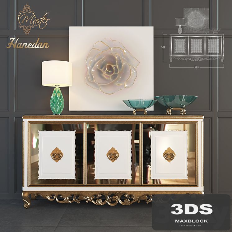 Hanedan Classic Dresser