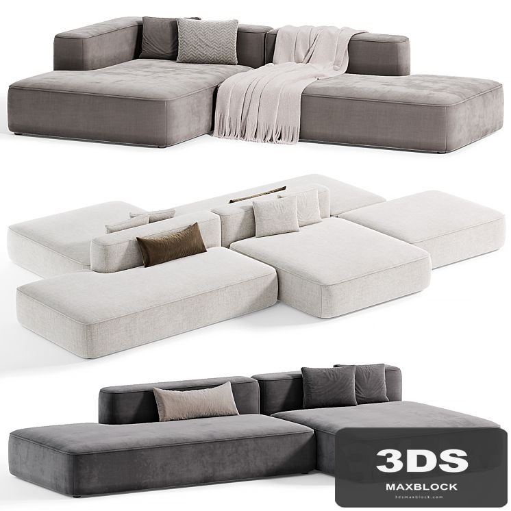 Leman Modular sofa Modern Sofa 02 By Lavsit