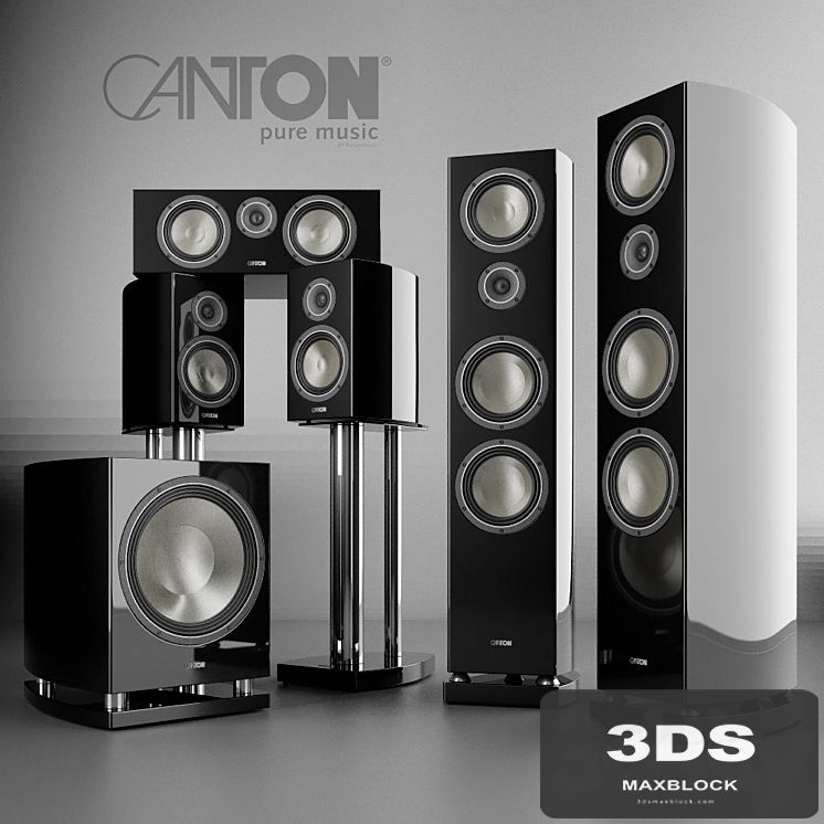 Hi-Fi speaker set Canton Vento
