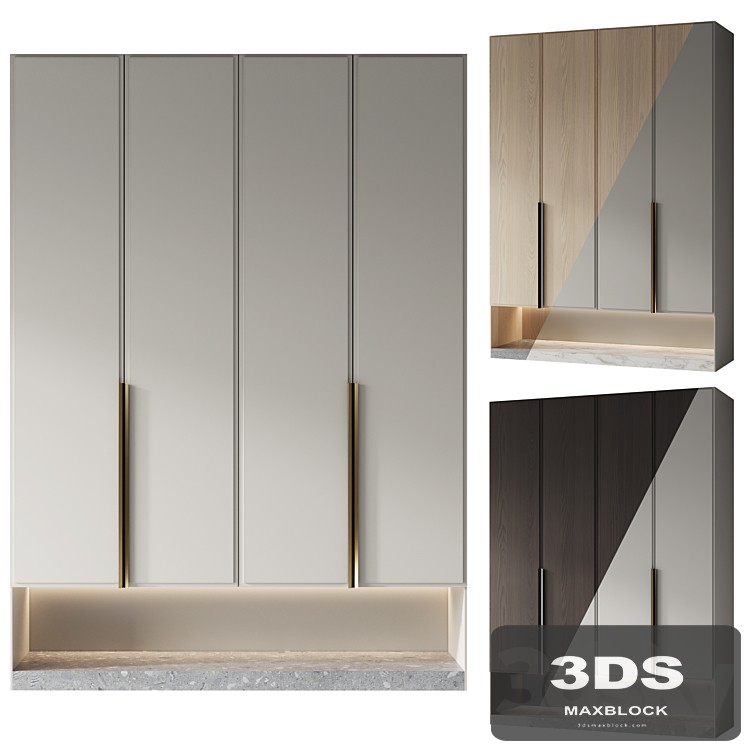 Composition of furniture in the hallway with filling 17
