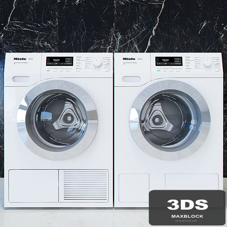 Miele T1 W1 washing machines and dryers