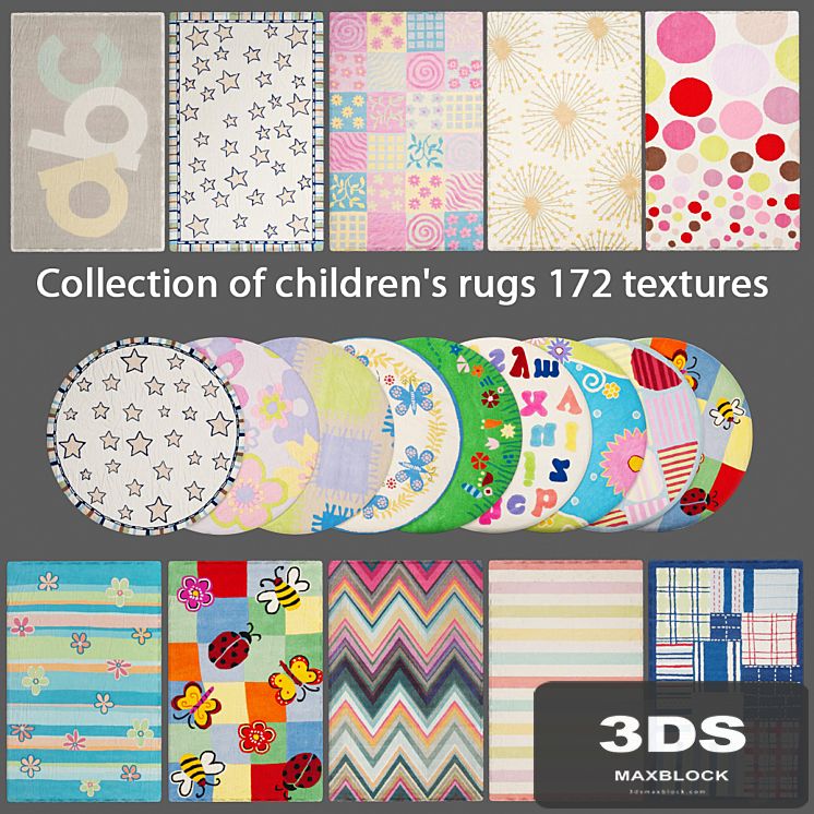 Collection of children's carpets 1