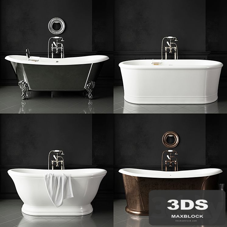 Devon &amp; Devon Bath set (vray, corona)