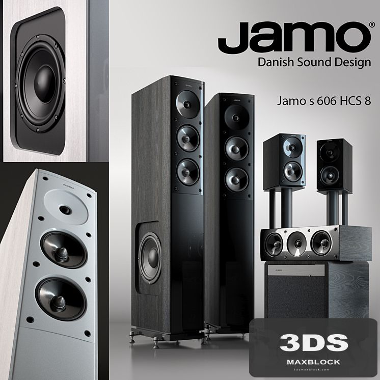 Speaker set Jamo S606 + 206 sub