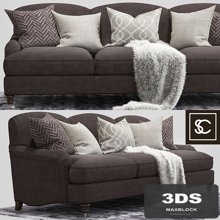 Howard _Sofa_Turner_Bishop _English Arm _The sofa and chair company